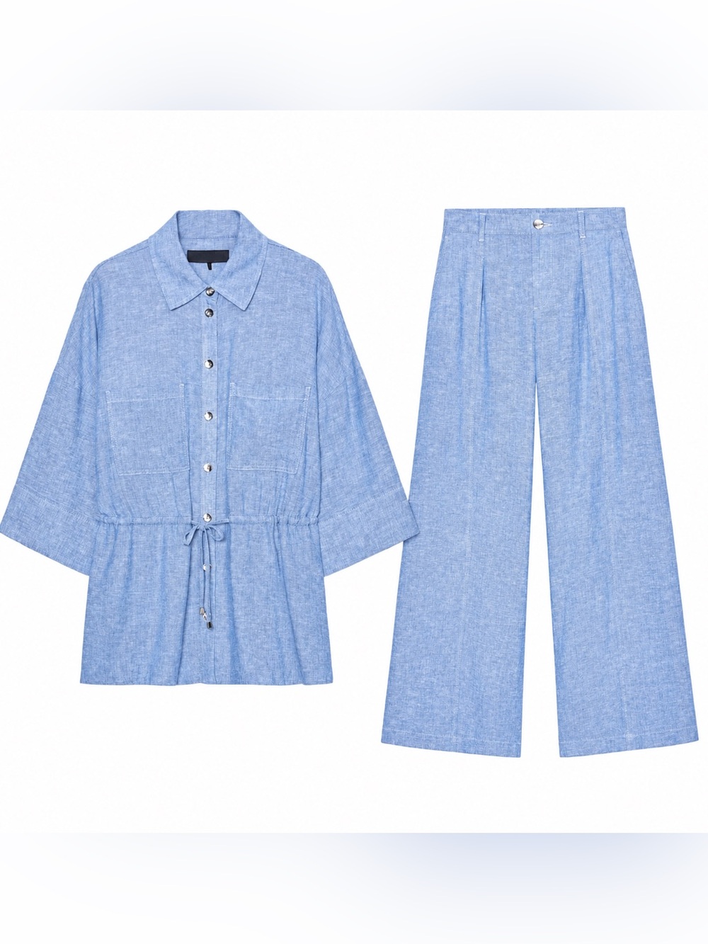 Zara Linen-Blend Set
